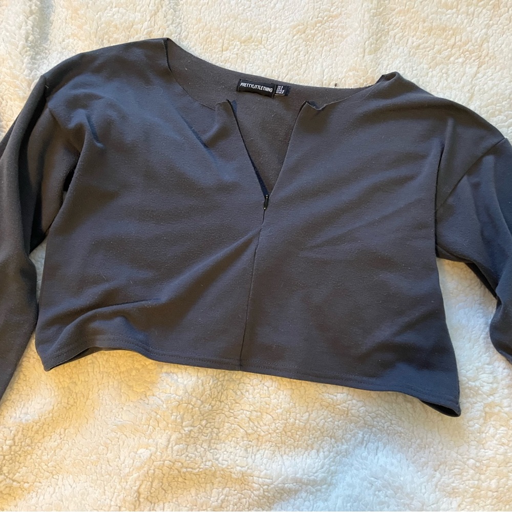 Cropped sweatshirt